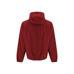 Brunello Cucinelli Bordeaux Polyamide Shell Jacket