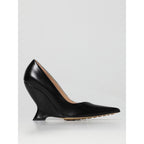 Bottega Veneta Black Leather High Heel Pumps