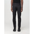 Emporio Armani Black Cotton Casual Pants