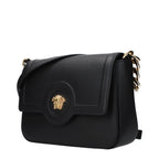 Versace Black Leather Crossbody Bag