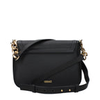 Versace Black Leather Crossbody Bag