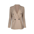 Brunello Cucinelli Beige Virgin Wool Blazer