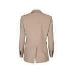 Brunello Cucinelli Beige Virgin Wool Blazer