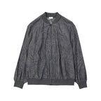 Brunello Cucinelli Gray Virgin Wool Bomber