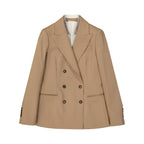 Brunello Cucinelli Brown Wool Coat