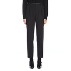 Max Mara Black Elastane Dress Pants