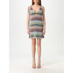 Missoni Bicolor Viscose Cocktail Dress