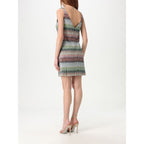 Missoni Bicolor Viscose Cocktail Dress