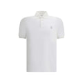 Brunello Cucinelli White Cotton Polo Shirt