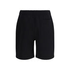 Burberry Black Cotton Bermuda Shorts