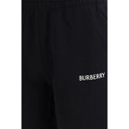 Burberry Black Cotton Bermuda Shorts