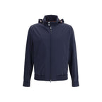 Brunello Cucinelli Blue Polyamide Shell Jacket