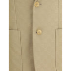 Gucci Beige Cotton Blazer