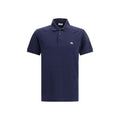Etro Blue Cotton Polo Shirt