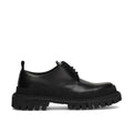 Dolce & Gabbana Black Calfskin Oxfords And Derbies