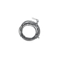 Brunello Cucinelli Black Silver Bracelet