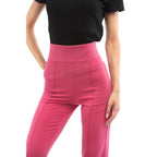Patrizia Pepe Fuchsia Polyester Casual Pants
