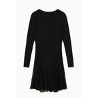 Patrizia Pepe Black Viscose Casual Dress