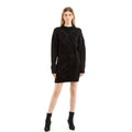 Patrizia Pepe Black Nylon Casual Dress