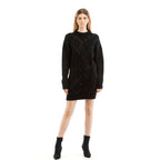 Patrizia Pepe Black Nylon Casual Dress