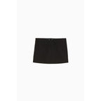 Patrizia Pepe Black Viscose Mini Skirt