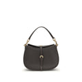 Etro Brown Calf Leather Bos Taurus Shoulder Bag