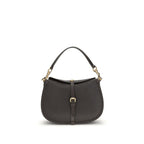 Etro Brown Calf Leather Bos Taurus Shoulder Bag