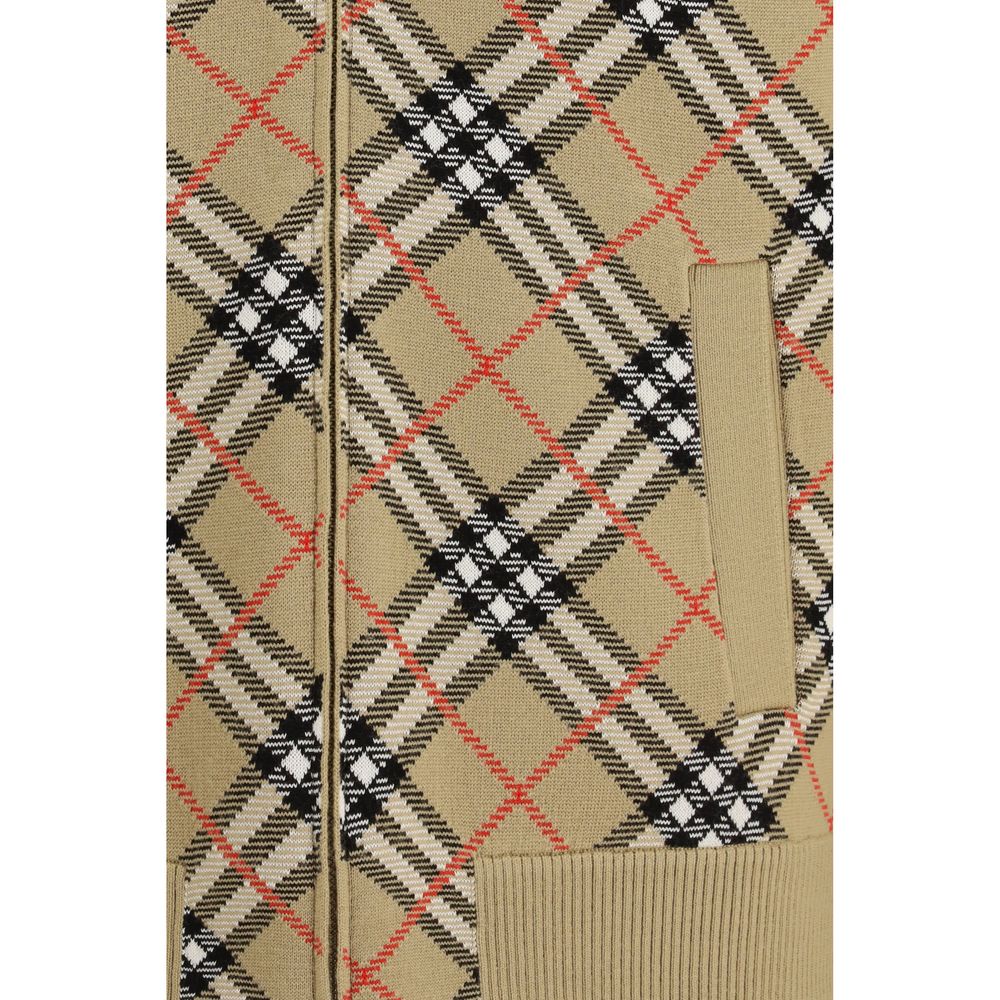 Burberry Beige Wool Bomber