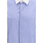 Tom Ford Blue Cotton Dress Shirt