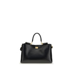 Dolce & Gabbana Black Calf Leather Bos Taurus Shoulder Bag