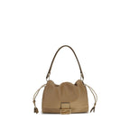 Fendi Beige Calf Leather Bos Taurus Shoulder Bag