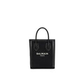 Balmain Black Cotton Tote Bag