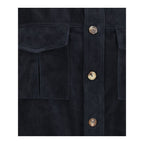 Brunello Cucinelli Suede leather shirt Jacket