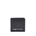 Alexander McQueen Black Calf Leather Bos Taurus Wallet