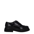 Dolce & Gabbana Black Leather Oxfords And Derbies