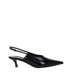 Givenchy Black Leather Mid Heel Pumps