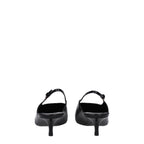 Givenchy Black Leather Mid Heel Pumps