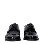 Dolce & Gabbana Black Leather Oxfords And Derbies