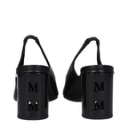 Max Mara Black Leather High Heel Pumps