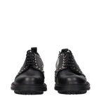 Max Mara Black Leather Oxfords And Derbies