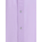 Tom Ford Purple Cotton Dress Shirt