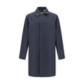 Burberry Blue Cotton Coat