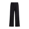 Dolce & Gabbana Black Cotton Casual Pants
