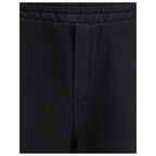 Dolce & Gabbana Black Cotton Casual Pants