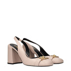 Versace Pink Leather Pumps