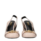 Versace Pink Leather Pumps