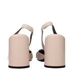 Versace Pink Leather Pumps