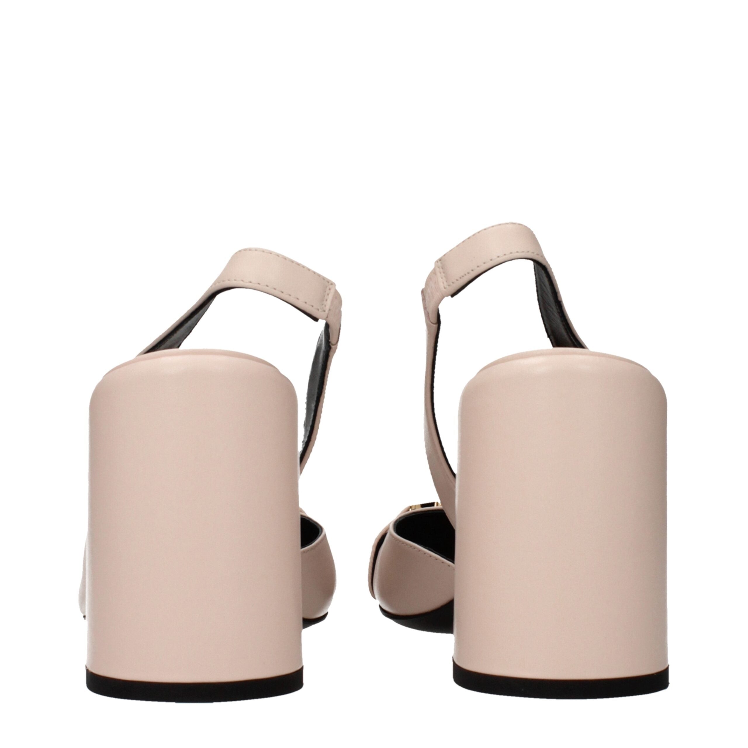 Versace Pink Leather Pumps