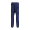 Brunello Cucinelli Blue Wool Casual Pants