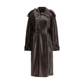 Max Mara Brown Cotton Coat